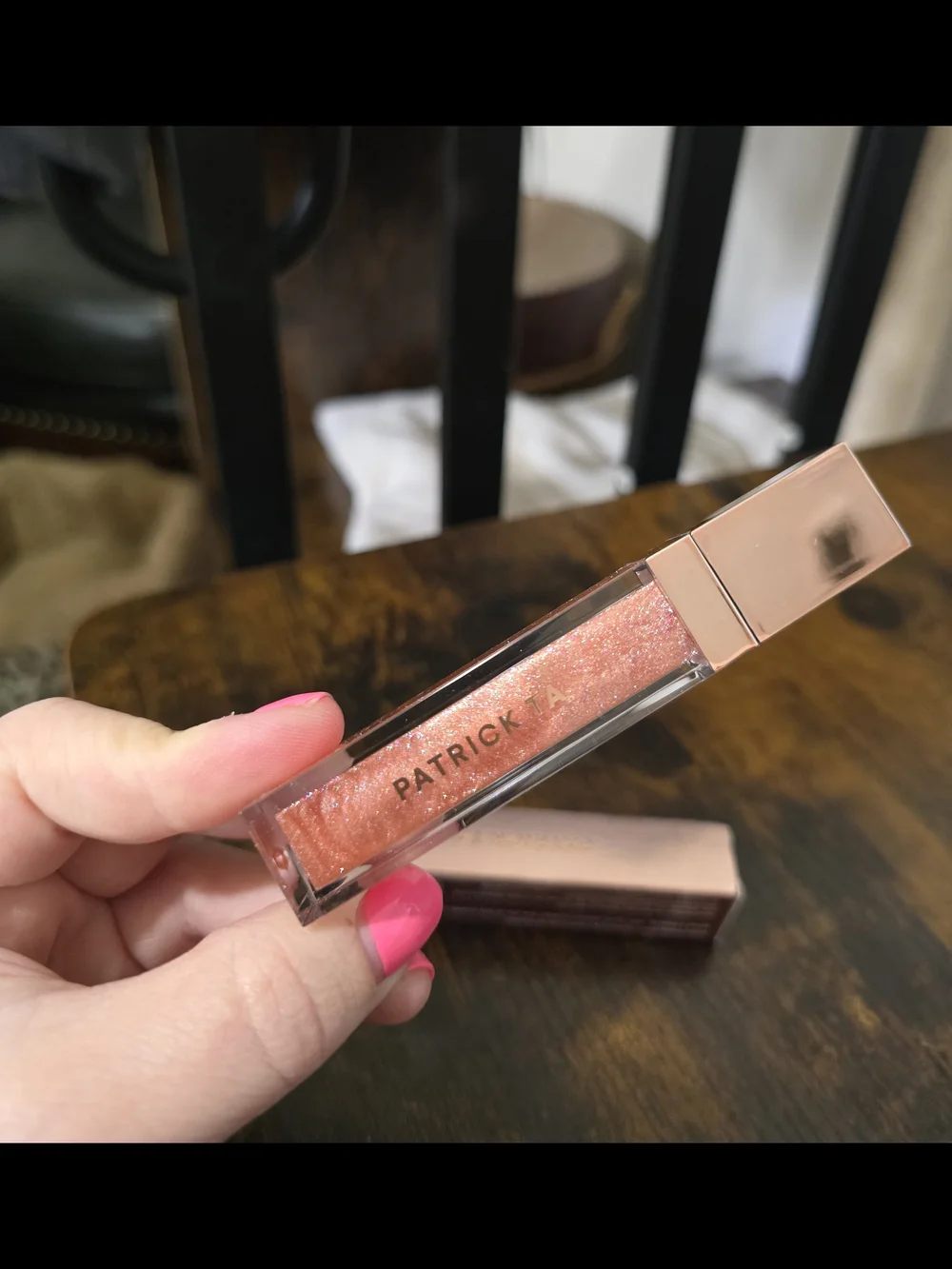 Pat McGrath Lust Gloss - Shimmery Rose Gold Lip Gloss